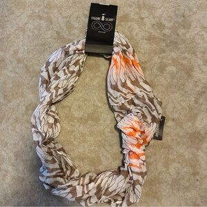 D&Y FIGURE 8 MULTI-LOOP SCARF NWT